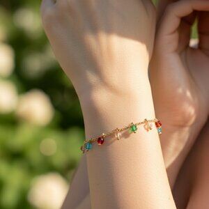 "Trendy Handmade Bracelet – A Thoughtful Gift for Girls & Women | UNVRC1731